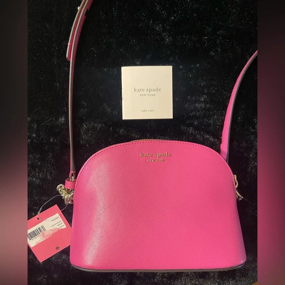 Kate Spade Spencer Dome Cross Body Purse - Pink - Picture 1 of 5